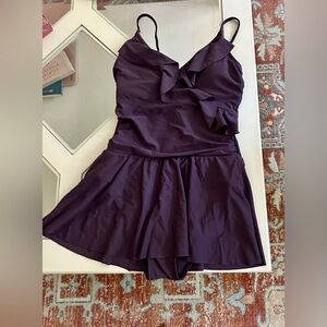 Modest one piece swimsuit size small